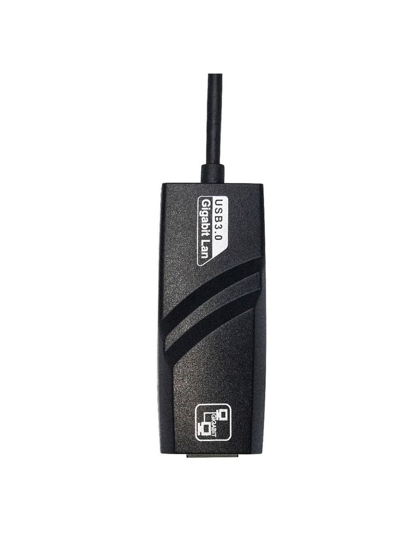 2بي محول إيثرنت USB 3.0 – سرعة عالية GB10/100/1000 – موديل CV339 – أسود - Image 1